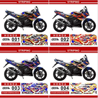 Sticker Striping Variasi Motif Ori Honda Cbr 150 Thailand Cbr 150 Old Cbr 150 Cbu Cbr 150 Lama Shopee Indonesia