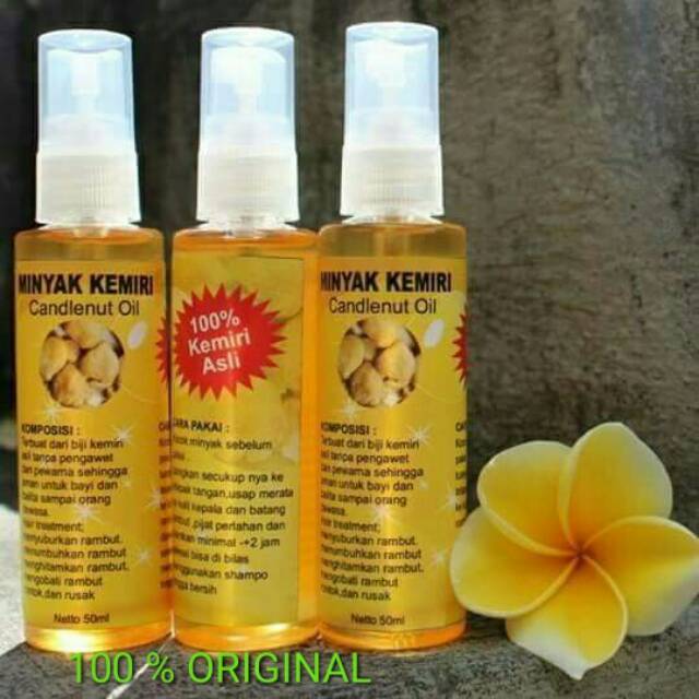 Jual Minyak Kemiri Original Penumbuh Rambut Minyak Kemiri Asli Indonesia Shopee Indonesia