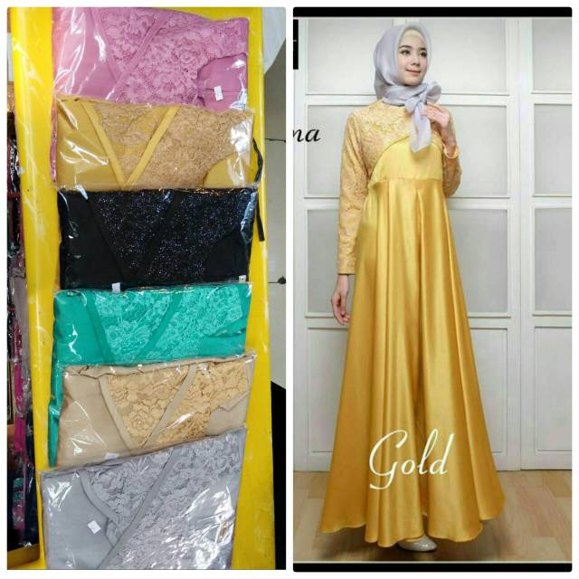 dress brukat + velvet by JB