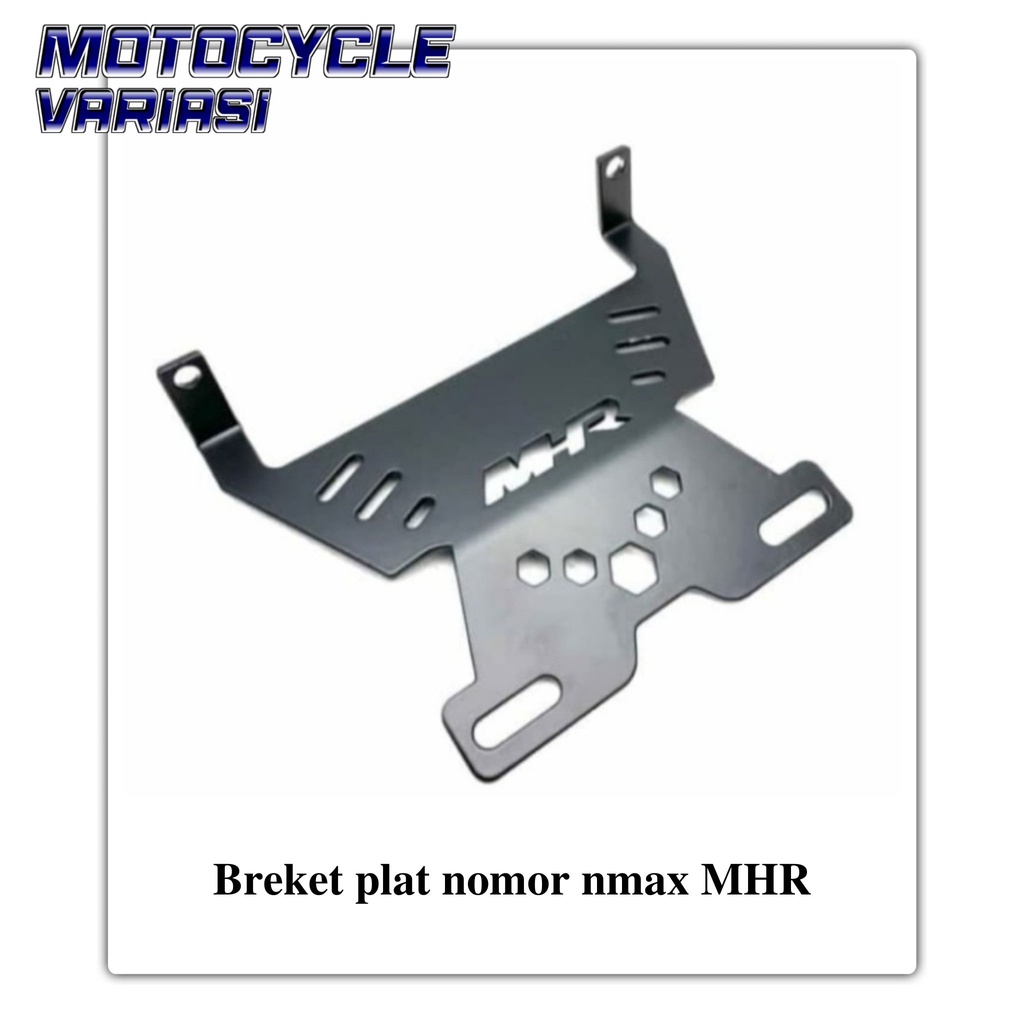 Breket plat nomor all new nmax 2020 MHR