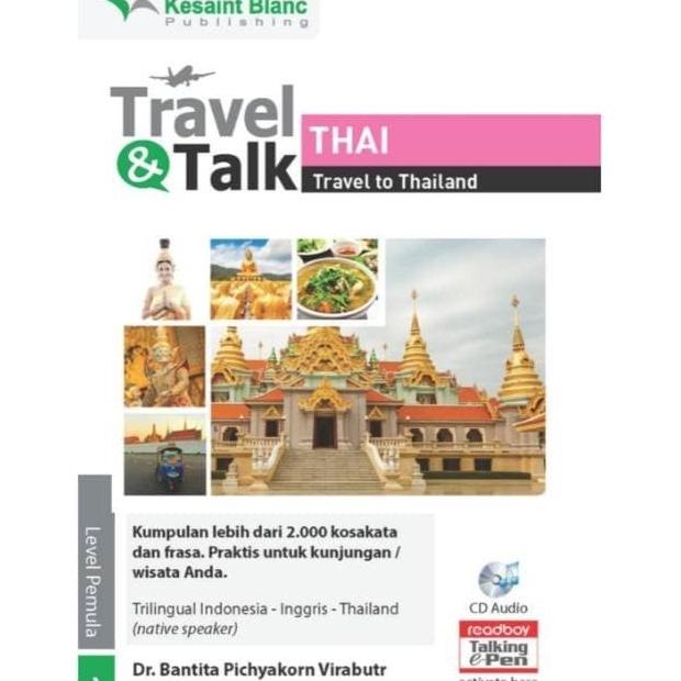 

ANDIENMALL.ID Buku Bahasa Thailand Travel & Talk Thai + CD Audio
