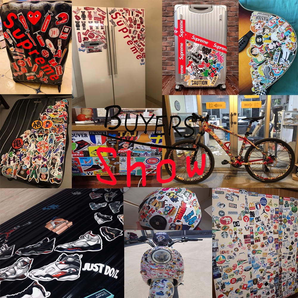 50Pcs/Set Outdoor Fishing Logo Stickers For Luggage Laptop Notebook Car Motorcycle Suicase For Kids Toy Phone