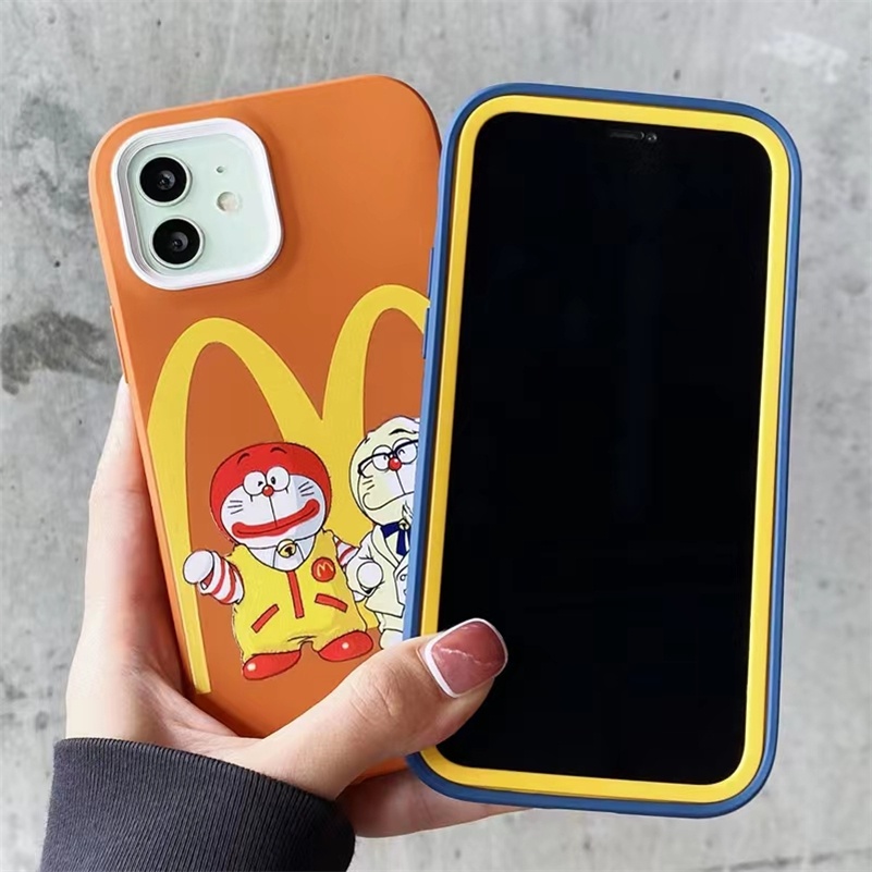 Soft Case Silikon 3 In 1 Motif Kartun Anjing Dan Kucing Untuk iPhone 13 12 11 Pro Max X XR Xs 7 8 6s 6 Plus SE 2020