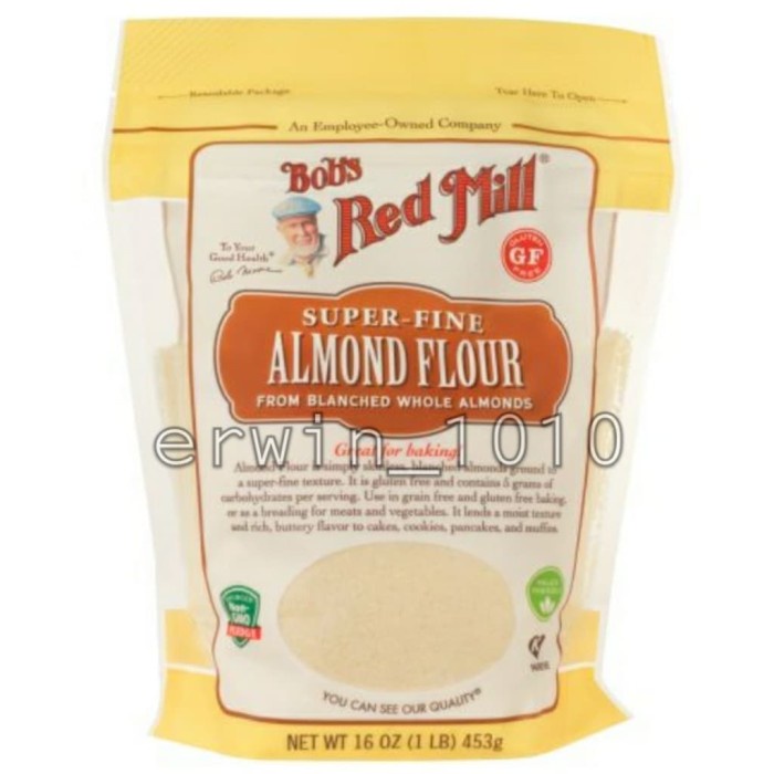 

BISA COD Bob's Red Mill Super Fine Almond Flour 453gr