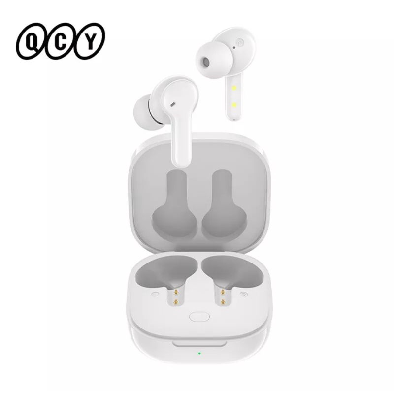 GARANSI 1 TAHUN QCY T20 AILYPODS BLUETOOTH V5.3 HEADSET BLUETOOTH WIRELESS NIRKABEL HANDPHONE WIRELESS TWS EARPHONE TOUCH CONTROL EARBUDS