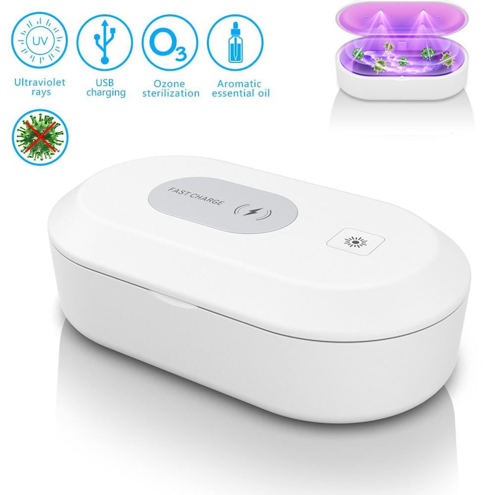 Portable Sterilization Box with 15W Mobile Wireless Charging - B-09