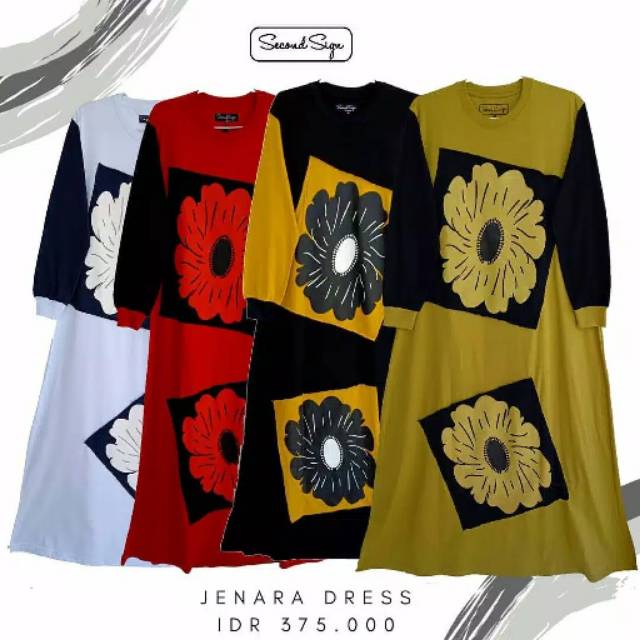 Gamis Casual Second Sign Jenara