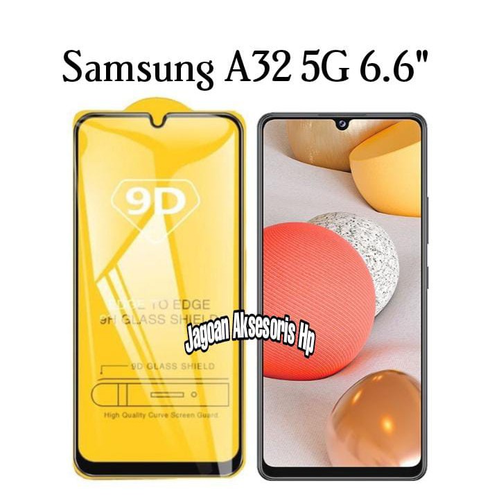 KOREAN Tempered Glass Samsung A32 A42 A72 FULL SCREEN TG 5D 9D 21D FULL GLUE