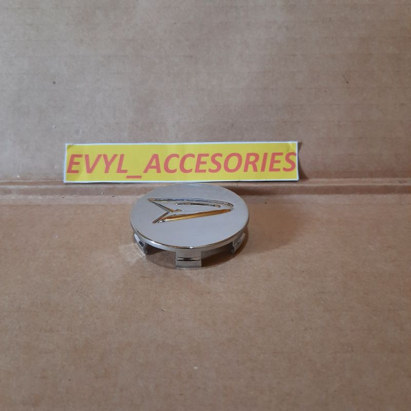 DOP VELG TUTUP CENTER AS RODA DAIHATSU AYLA SIGRA SIRION CHROME CROME SATU SET