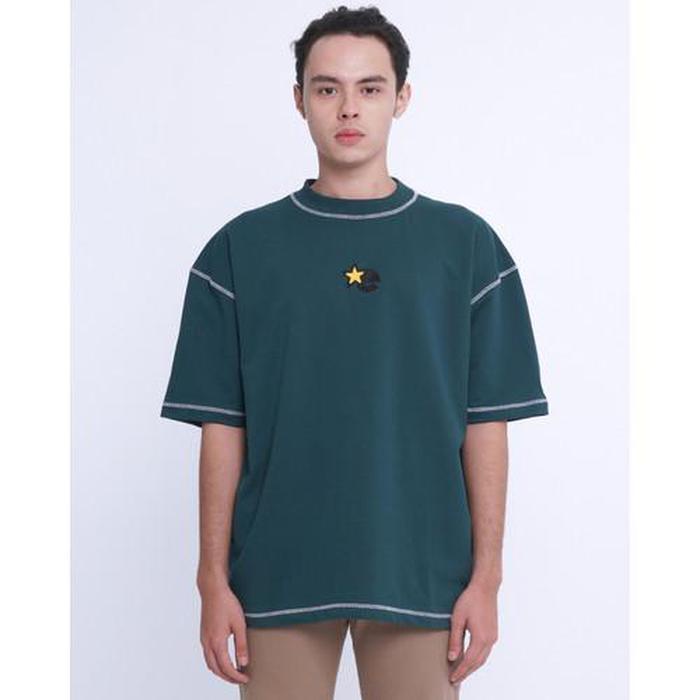Kaos Unisex Erigo TShirt Oversize Orse Green_hf2041