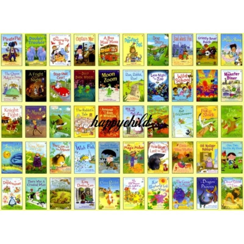 free DVD Usborne my first reading library  50 books/buku import/happychild