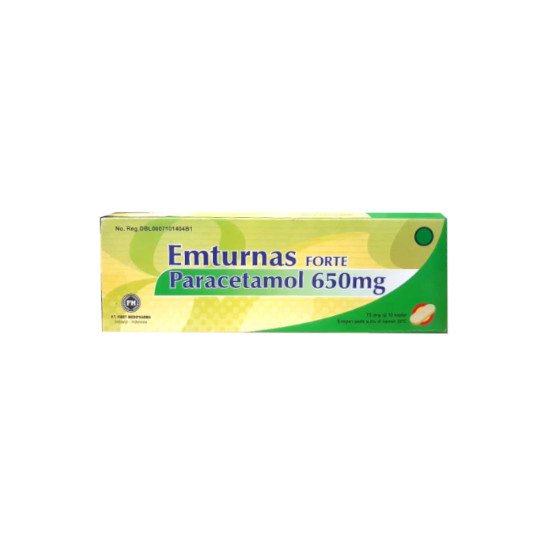 EMTURNAS FORTE / PARACETAMOL 650MG