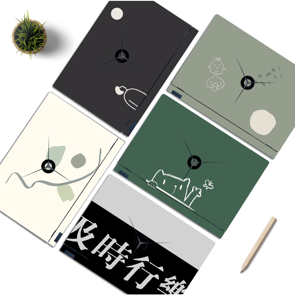 Computer Stickers Computer Laptop Skin Vinyl 2 Sides Laptop Skin for 11/12/13/14/15/17 Inch  FOR Lenovo Z400 Z410 Z460 Y400 G480 Y430p G470 Notebook Film Z500 Z470 Z475 Z480 Computer Sticker 14 Inch Protective Film Full Set of Animation Cool