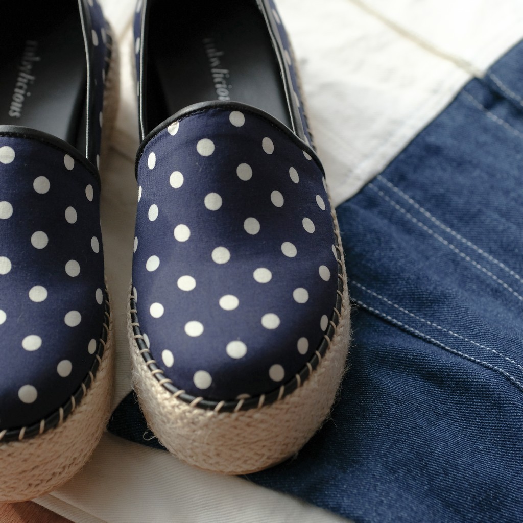 Myrubylcious PATROL POLKA FLATFORM NAVY