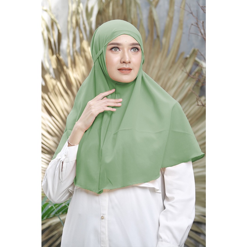 Hijab Bergo Maryam Jumbo Premium Pisket Tebal Renda Jersey Premium Pet Diamond Premium Sporty Panjan