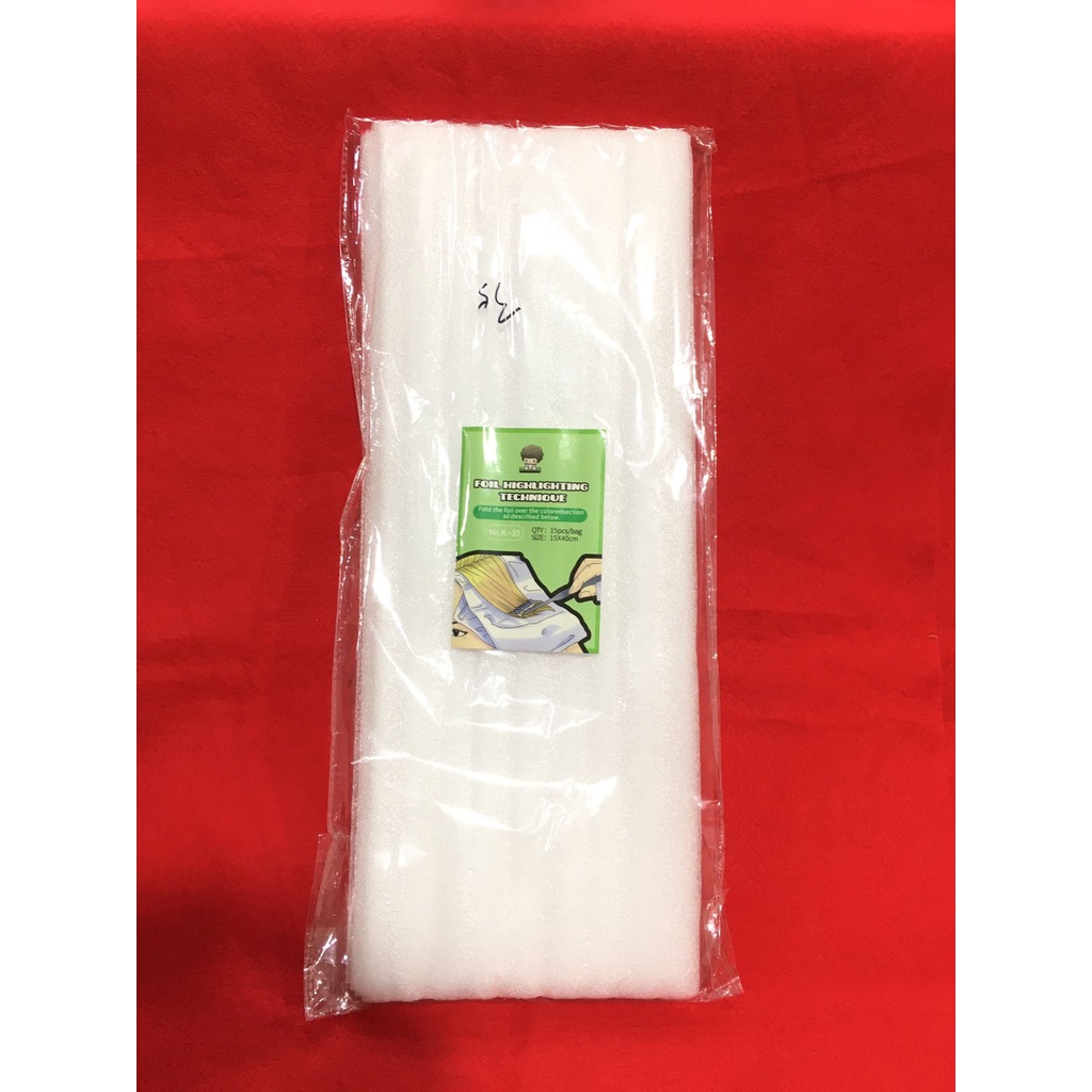 Alat Pewarnaan Rambut Kertas Highlight Wraps /Pengganti Aluminium Foil