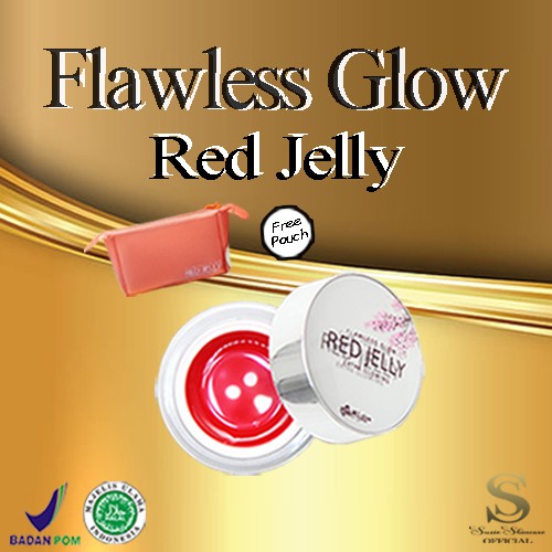 Red Jelly MS GLOW (Membuat Wajah Tampak Glowing Seketika)