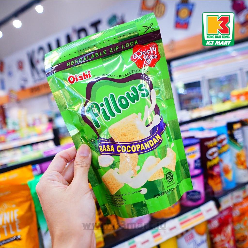 

Oishi Pillows Coco Pandan 110gr