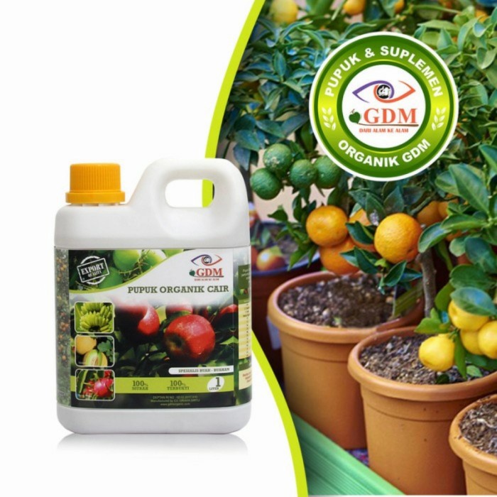 Pupuk Tabulampot Organik GDM - 1 Liter