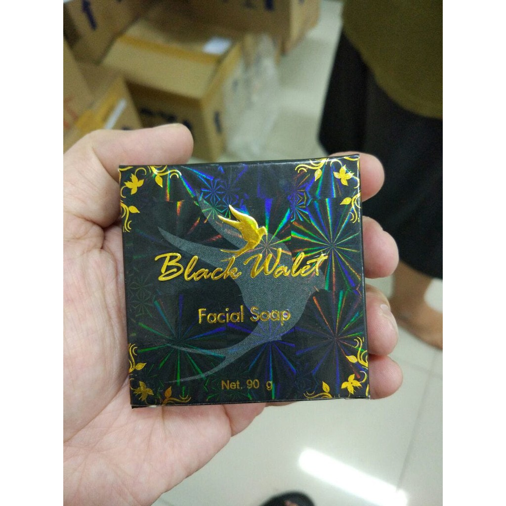 BLACK WALET FACIAL SOAP - SABUN BLACK WALET