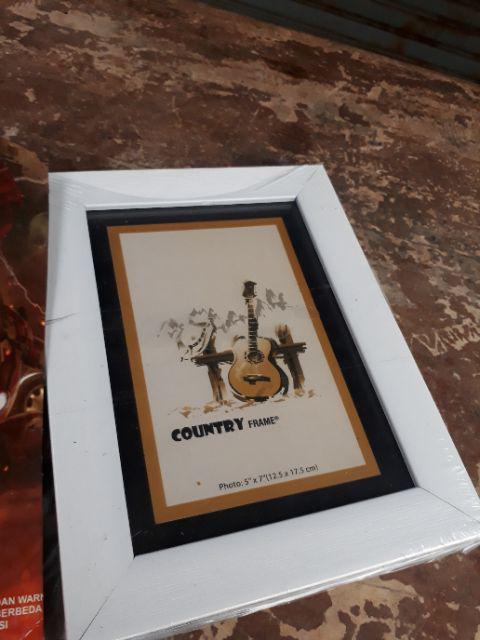 Frame Foto Minimalis Ukuran 5r Warna Putih