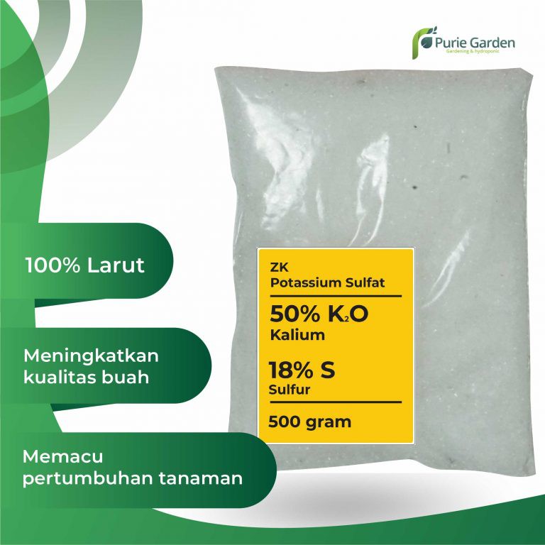 Pupuk Tanaman Memacu Pertumbuhan ZK Potassium Zulfat 500gram PG KDR