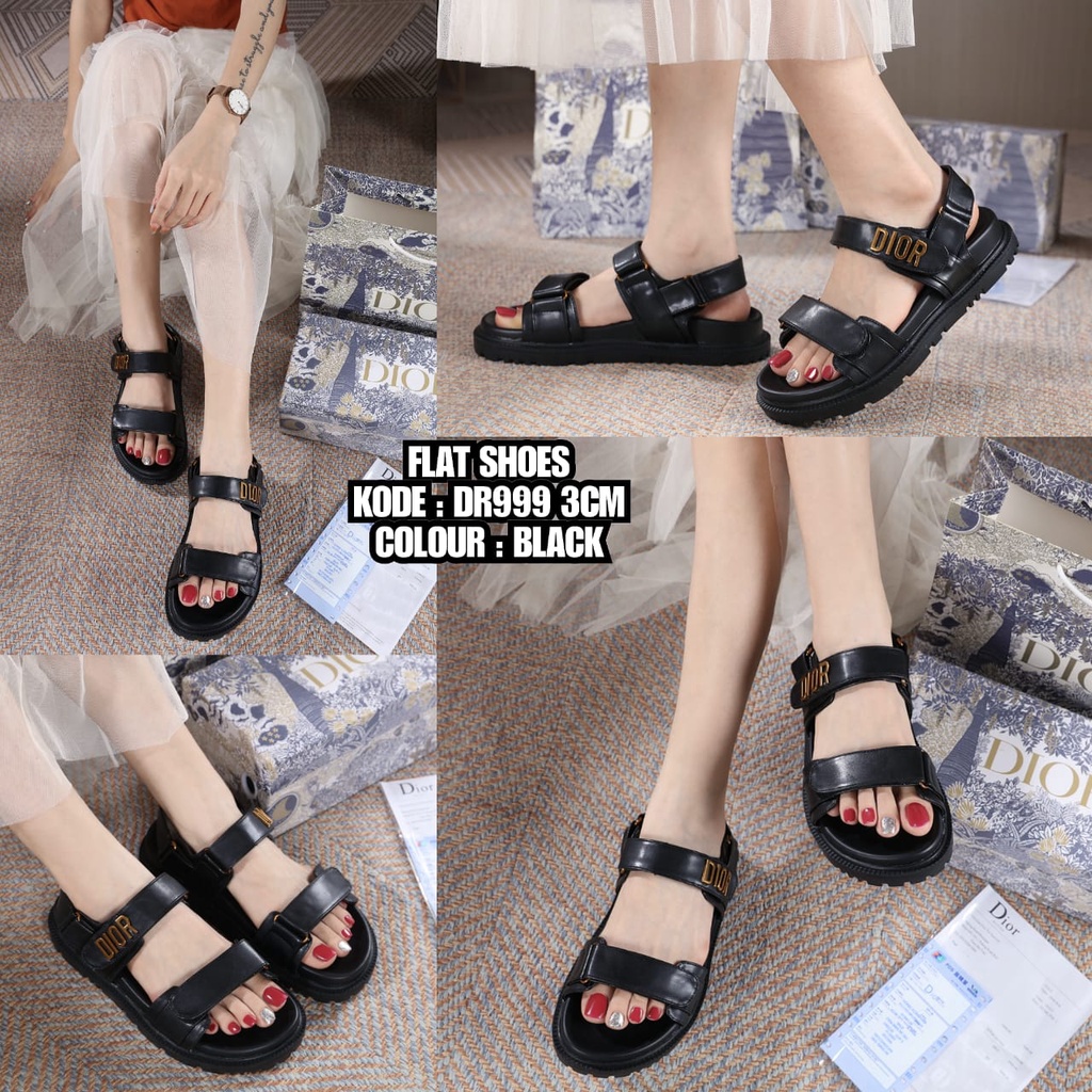 CRD FLATT  SHOES DR999 FREE PAPER BAG &amp; FACKBILL