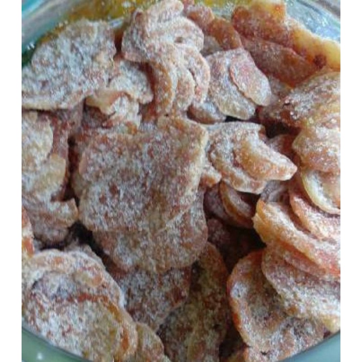 

Manisan Pala Kering 250 Gr