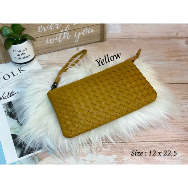 New Dompet Pouch A18 Bahan PU Import Semprem