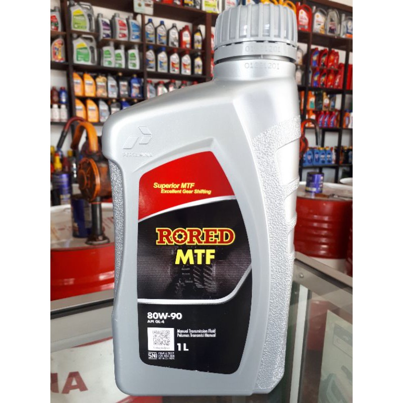 OLI PERTAMINA RORED MTF 80W-90 1 LITER GL-4