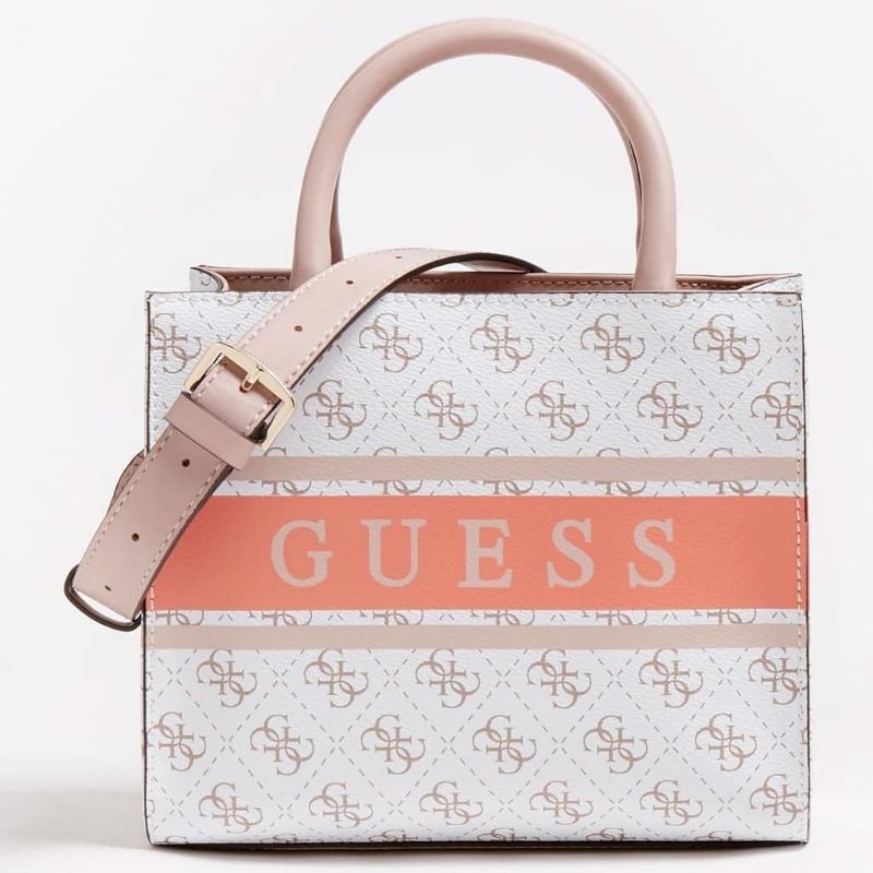 7.7 SALE |  GUESSS Monique Logo Printed Tote