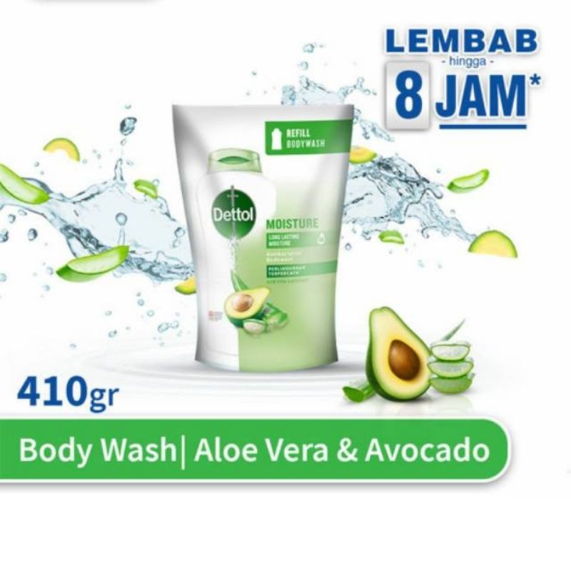 Dettol Body Wash Refill  Ml All Varial 410 Ml (Sabun Mandi Cair)