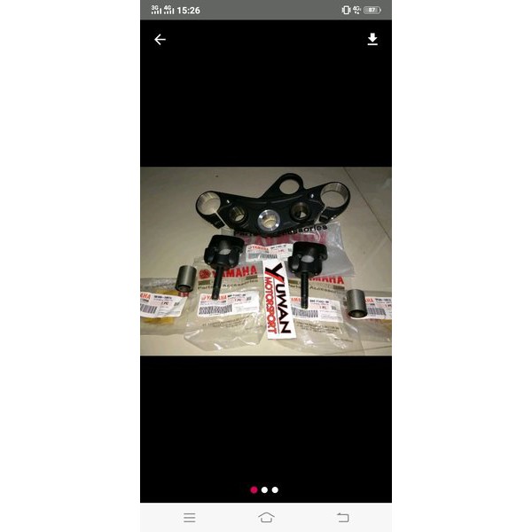 SEGITIGA ATAS MT25 SET ORIGINAL YAMAHA