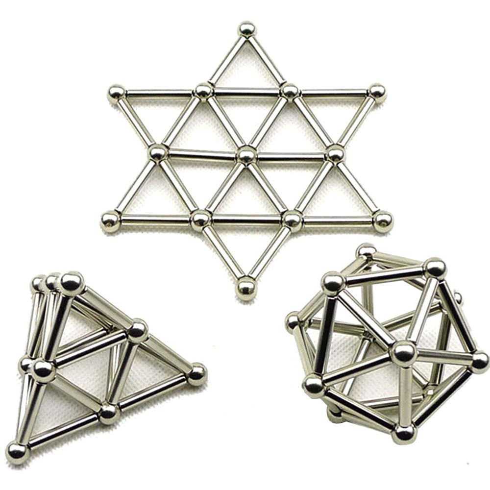 (BISA COD) RVOSTR ZY Mainan Magnetik Steel Metalic Stick and Bucky Balls - 005