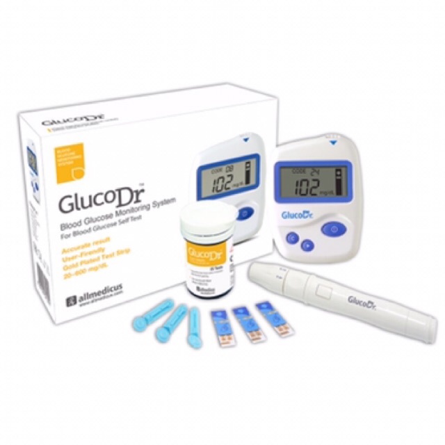 Alat GlucoDr Biosensor bonus Strip 25/ GlucoDr AGM 2100/Alat Gluco Dr