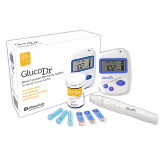 Alat GlucoDr Biosensor bonus Strip 25/ GlucoDr AGM 2100/Alat Gluco Dr