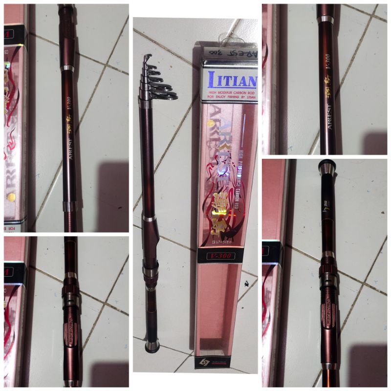 Joran Antena carbon Litian Arest 360