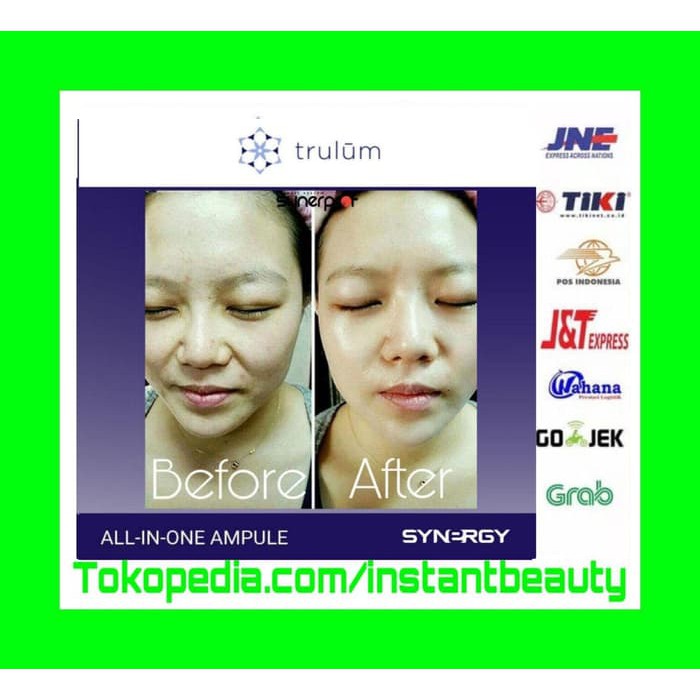 Scrub Wajah Perawatan Skincare Trulum Asli Bebas Paraben Pemutih Paling Murah Kecantika OBGA7125