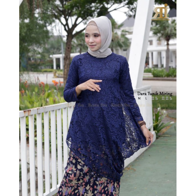 IndahKebaya | HANYA ATASAN / KEBAYA DARA TUNIK MIRENG / KEBAYA MENCENG BROKAT/LAMARAN AKAD KONDANGAN