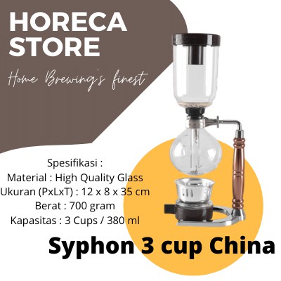 

Syphon 3 cup Brandless FREE BUBBLE WRAP PACKAGING.