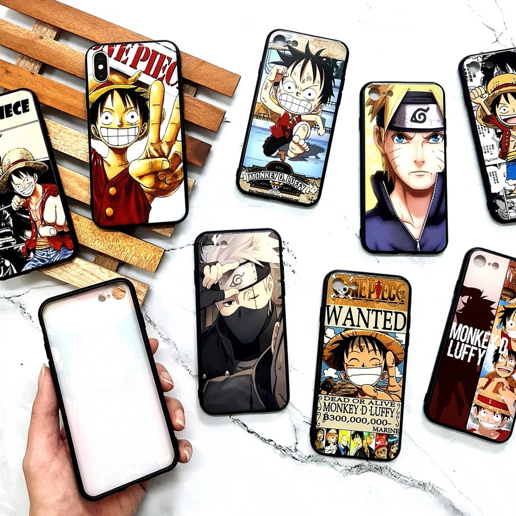 OPPO F7 F9 F11 NEO 9 A37 A39 A57 A31 2020 A8 A52 A92 A5 2020 A9 2020 A3S A5 C1 A5S A7 A12 A11K - ONE PIECE Soft Hard Case Naruto