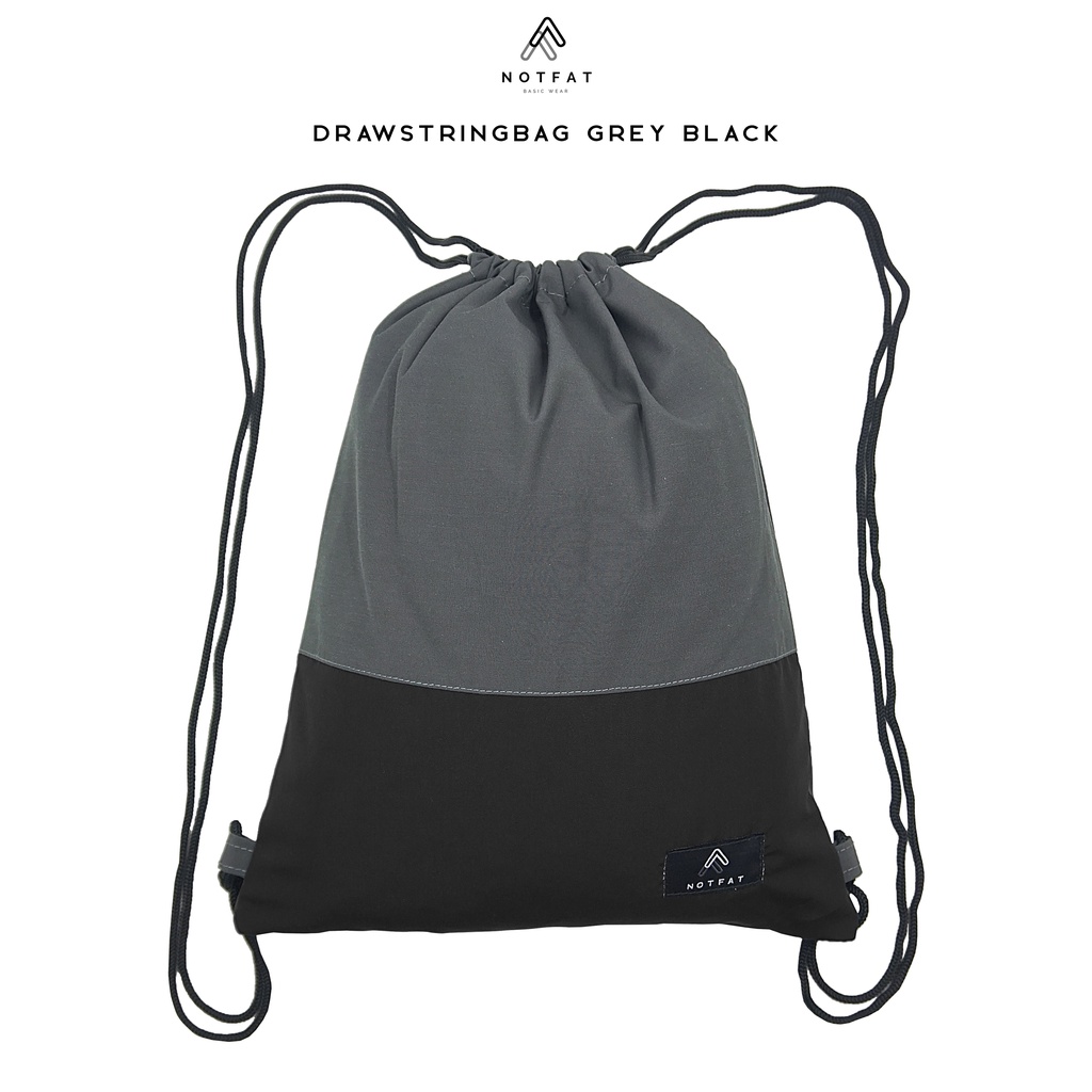 (CUCI GUDANG) Tas Serut Drawstring Bag Triple F Waterproof