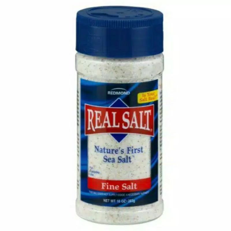 

Redmond Real Salt Nature's First Sea Salt Fine Salt Garam Laut Murni Halus Import