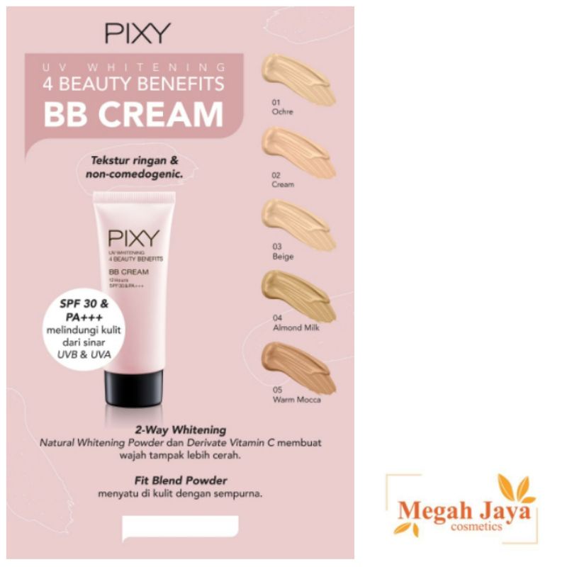 PIXY 4 BEAUTY BENEFITS BB CREAM 30 Ml