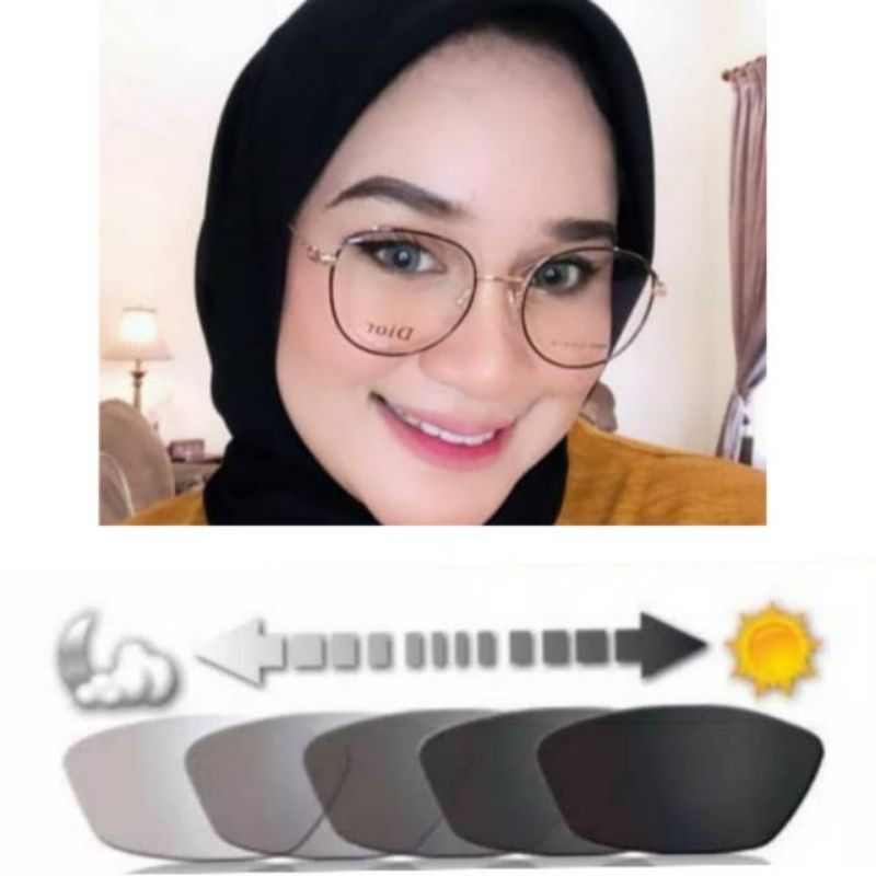 Kacamata antiradiasi | Kacamata photocromic T6324