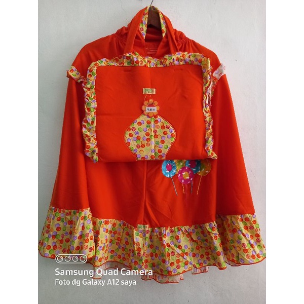 MUKENA ANAK DELIMA COLLECTION ORIGINAL SIZE 6T
