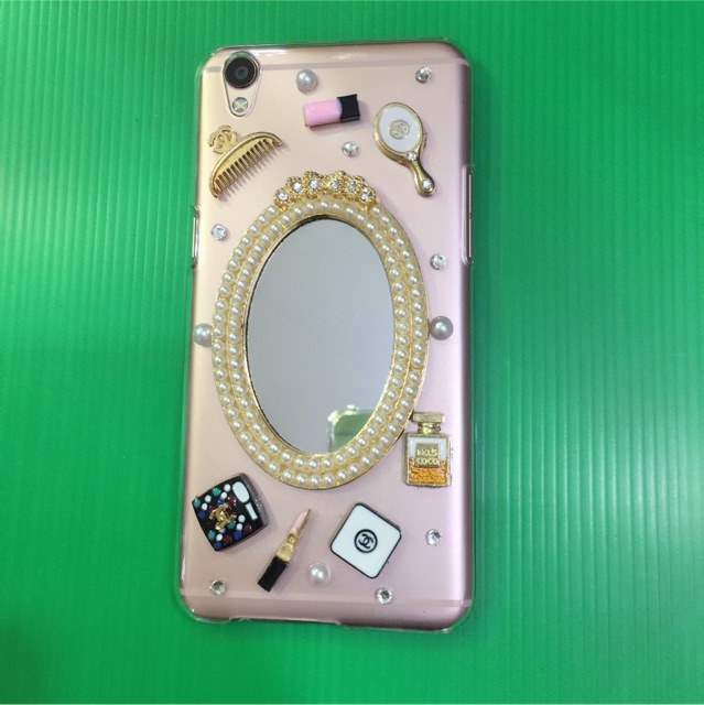 Bling Case Mirror  Handmade Bling Case All tipe Samsung A51 A71 Oppo F9 oppo F3 F7