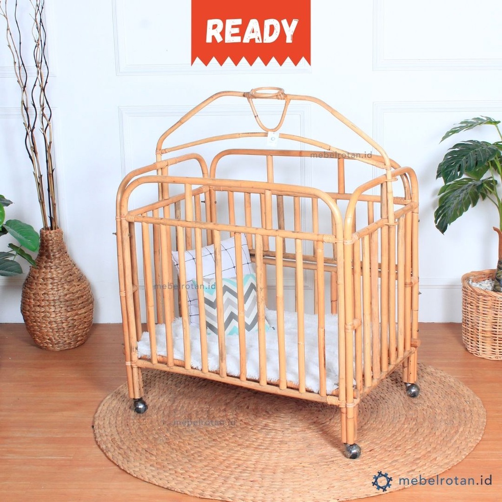 BOX BAYI ROTAN MONA RATTAN BABY BOX