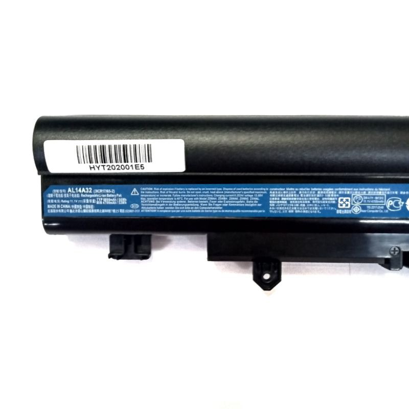 Baterai Batrai Laptop Acer Aspire E14 E15 E5-411 E5-421 E5-471 E5-511 E5-571 E5-521 V3-571 AL14A32