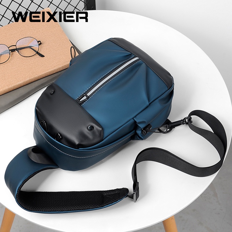 WEIXIER X307 Tas Selempang Pria Shoulder Bag Anti Air WK-SBY